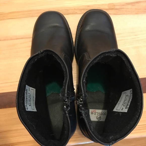 Double H Boot Men Black 10.5 2E Biker Sierra Boot - Picture 12 of 12